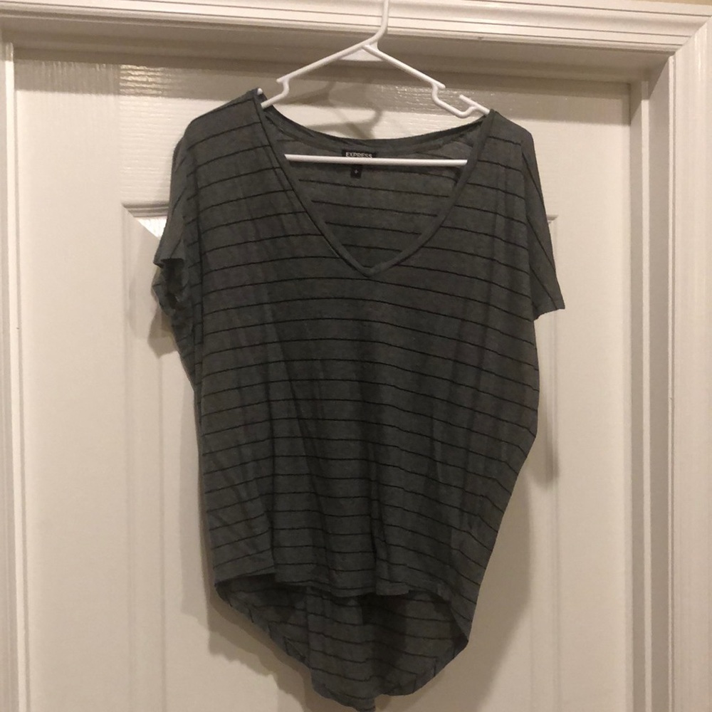 Express striped tee. Small. Super soft